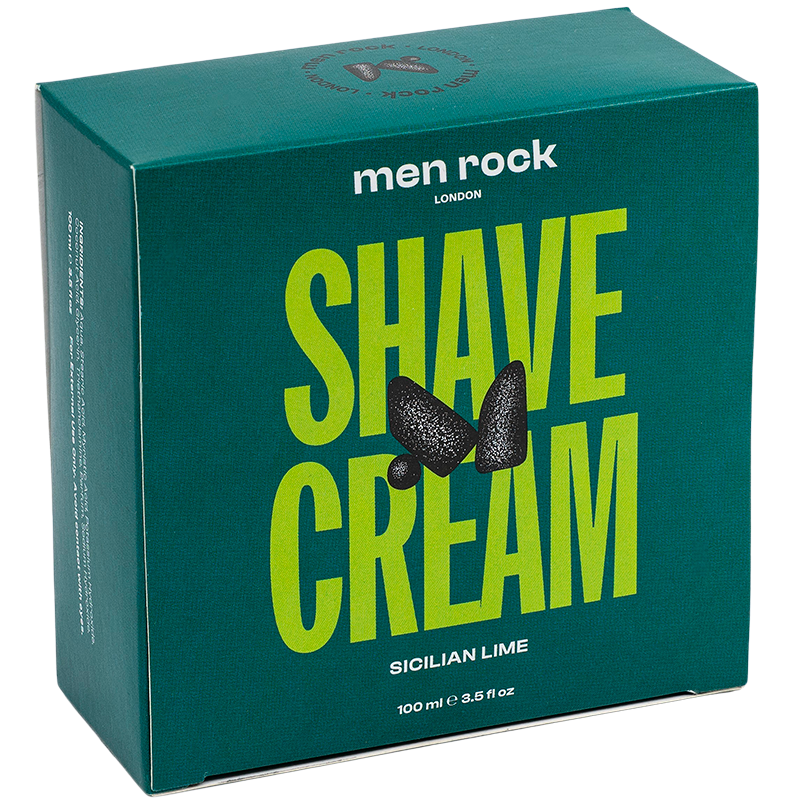 MenRock Sicilian Lime Shave Cream (100 g)