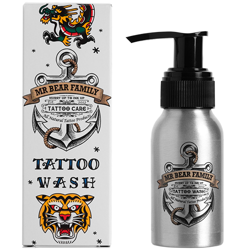 Mr Bear Family Tattoo Wash Pumpe (50 ml)