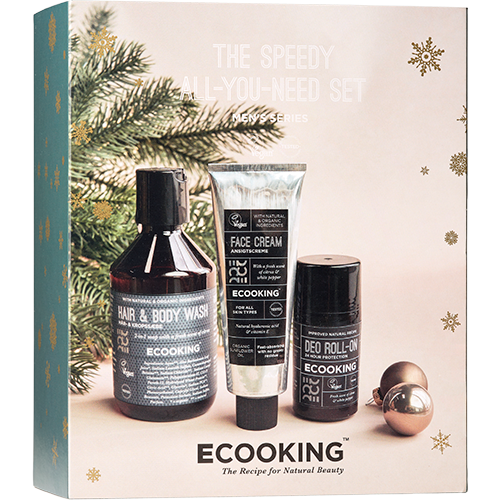 Ecooking Men Skincare Black Cardboard Box (1 stk)