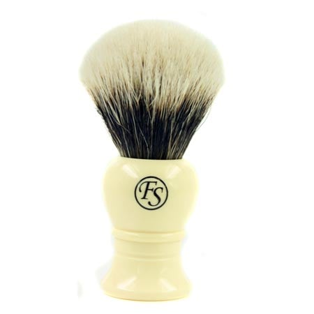 Frank Shaving Imiteret Elfenben Barberkost (Finest Badger)